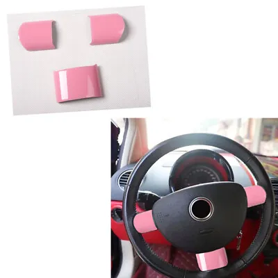 3x PINK Steering Wheel Cover TRIM For VW Volkswagen Beetle 2003-2010 • $29.19