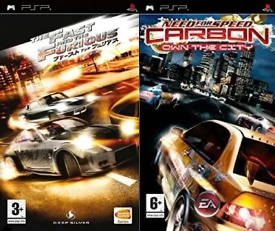 £29.99 • Buy Fast And The Furious & Need For Speed Carbon Own The City & L.a. Rush