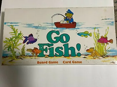 Vintage Go Fish Board Game Card Game No. 2554 Warren Paper Products Co. • $25.50