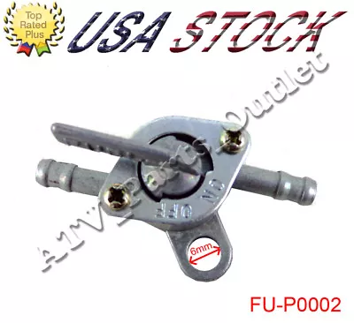 6mm 1/4  Inline Fuel Tank Tap Filter Petcock Switch PIT PRO Dirt Bike ATV Buggy • $5.95