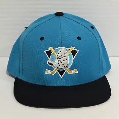 Yupoong Classic Anaheim Mighty Ducks Snapback Hat - VGC (Very Good Condition) • $29.99