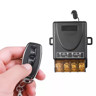 AC 110V-240V 30A RF Relay Wireless Remote Control Switch + 433MHz Remote AH611~ • $13.49