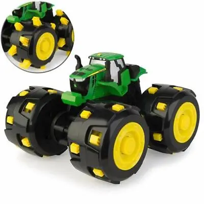 $52.95 • Buy John Deere Monster Spike Treads Tractor/Truck Retractable Wheels Kids Toy/Play
