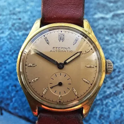 £399 • Buy Vintage Eterna Automatic Bumper Men's Watch Cal 834