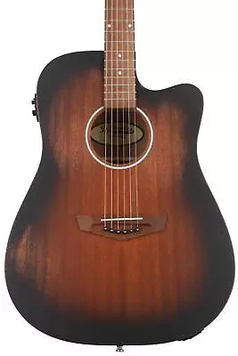 D'Angelico Premier Bowery LS Acoustic-electric Guitar - Aged Mahogany • $249.99