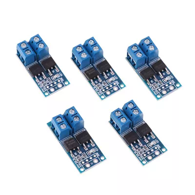 5Pcs 15A 400W MOS FET Trigger Switch Drive Module PWM Regulator Control Panel Cq • $3.24