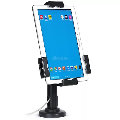 Lockable IPad Tablet Desk Mount Stand Secure Counter Holder Or Wall Case PAD2102 • £19.95