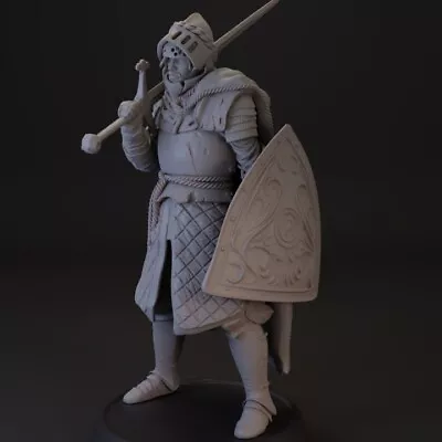 Knight | Realsteone | RPG D&D Pathfinder Wargaming Miniature | 28-32mm Scale • $5.56