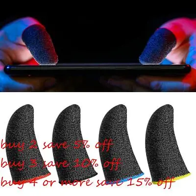 $1.65 • Buy Finger Sleeve Mobile Game Sleeves Touch Screen Finger Gloves Game Controller