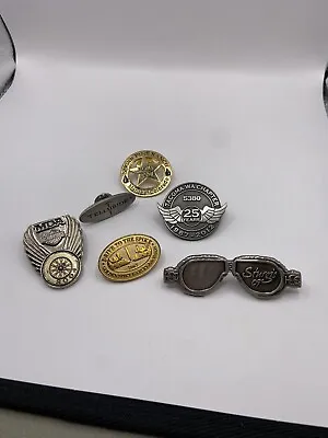 Vintage Harley Davidson Pins Lot Of 6 • $19.95