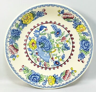 Vintage MASON'S  Regency  Blue Floral Saucer 6  Plate | England • $8