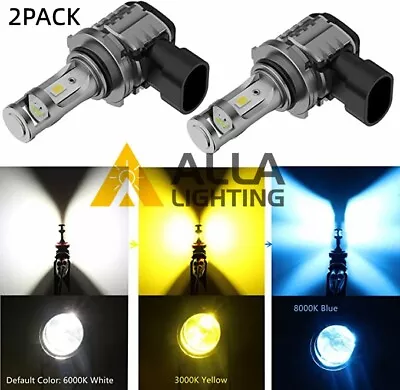 3-Color Switchback LED Fog Light Bulbs9006 Fog Lamps For ToyotaWhite Yellow Bl • $34.98