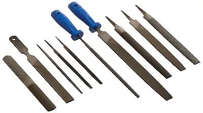 12 Piece Heavy Duty File And Rasp Set With PVC Handle Plastic Metal Shaping  • $21.95