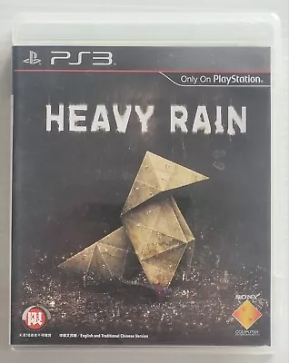 Heavy Rain (PS3 PlayStation 3) PAL Complete Game With Manual - Good Condition • $10.47