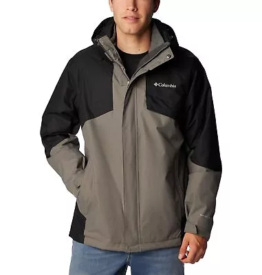 Columbia Men Bugaboo II Fleece Interchange Jacket Black/Grey  WM1273-024 • $100