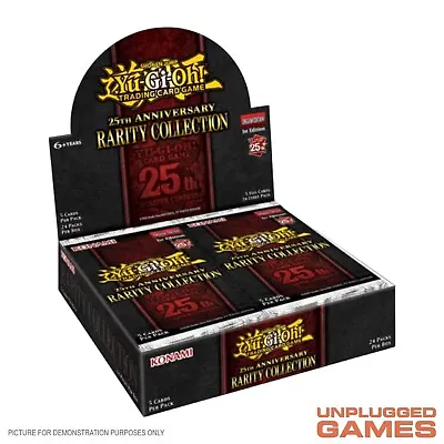 Yu-Gi-Oh! TCG: 25th Anniversary Rarity Collection - Booster Box Of 24 • $189.56