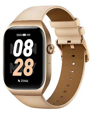 Xiaomi Mibro T2 Smartwatch Gold With NFC GPS 2 Strap 1.75” Screen For Women Men • $108.90