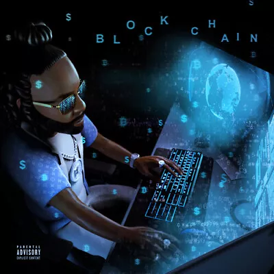 Money Man - Blockchain (Blue Seaglass Wave) [New Vinyl LP] Explicit Blue Color • $26.12