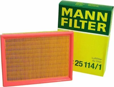 MANN OEM Air Filter C25114/1 For BMW E46 E85 E83 325 528 530 M3 X3 Z4 • $15.96