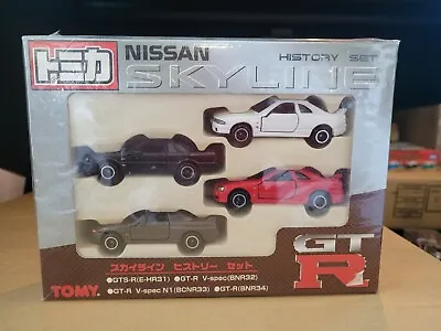 Tomica - Nissan Skyline  History Gift Set Cars Mint Box Great Vhtf Sealed China • $149.95