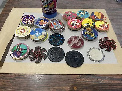 Pogs Tazos Chupa Power Ranger Caps Milk Caps Card Slammer Walkers Chups • £20