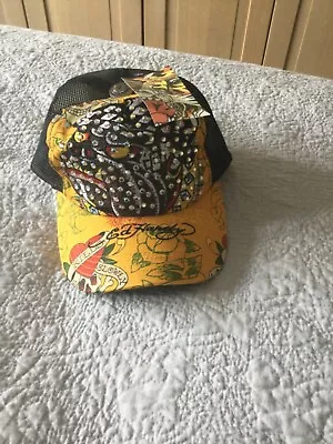 Brand New Ed Hardy Rhinestone Cap • £80