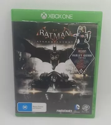 Batman: Arkham Knight (Microsoft Xbox One 2015) Action Superhero Free Postage • $13.95