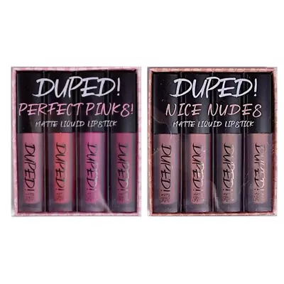 W7 Duped Matte Liquid Lipstick Set Gift Present • £6.99