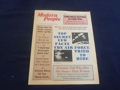 1973 April 15 Modern People Newspaper - Top Secret Ufo Facts - Np 5675 • $30