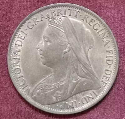 1899 Queen Victoria One Penny Coin • £8.50