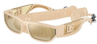 $337.70 • Buy Dolce & Gabbana DG 6172 Ivory Rubber/Yellow 62/18/145 Men Sunglasses