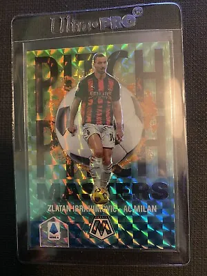 Zlatan Ibrahimovic 1 Of 1 Pitch Masters - Panini Mosaic Serie A 20-21 Misprint • $1659.04