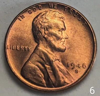 1946 S/S Lincoln Cent SCARCE Brilliant Uncirculated From Original Roll • $22.99