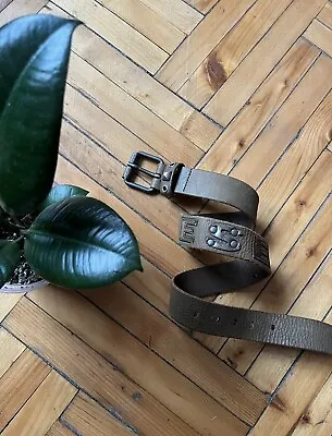 Vintage Diesel Avant Garde Leather Belt • $60