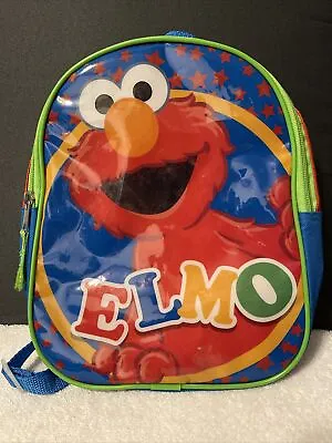 2012 Sesame Street Elmo 11” Backpack Youth Toddler • $14.99