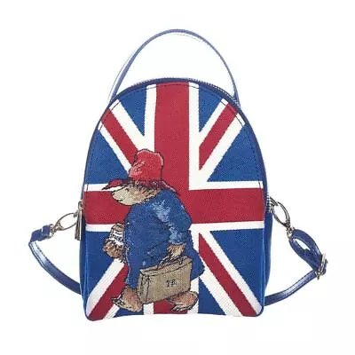 Signare Paddington Bear Union Jack Tapestry Mini Pack - Backpack - Shoulder Bag • £49.99