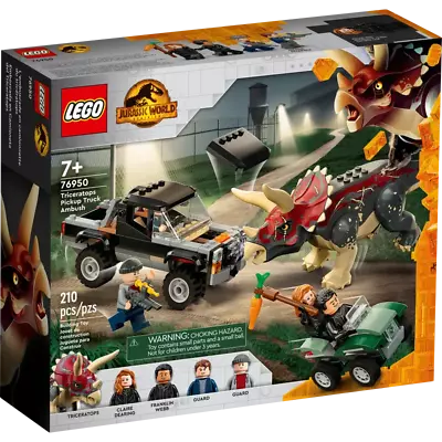 LEGO Triceratops Pick-up Truck Ambush 76950 • $79.99