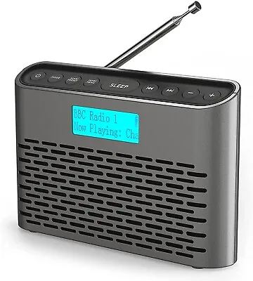 £32.99 • Buy I-Box DAB/DAB+ & FM Portable Slim Radio, Stereo Sound Mains And Battery