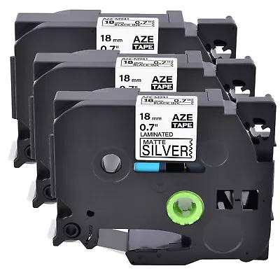 3× Compatible With Brother TZ TZe-M941 P-Touch 18mm (0.7 ) Label Tape For PT520  • $14.99