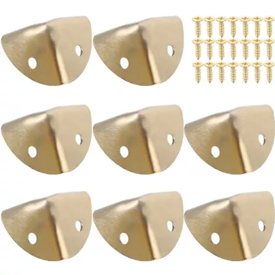 8pcs Box Corner Protector Desk Edges Cover Protective Guards For Cabinet Dresser • £6.59