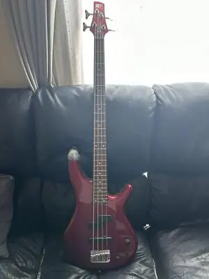 Electric Bass Guitar SDGR Soundgear By Ibanez Red • $444