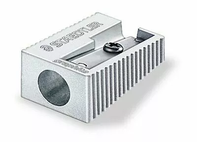 Staedtler Metal Pencil Sharpener Single Hole Premium Quality X 2 • £3.99