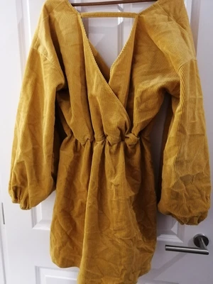 £12 • Buy ASOS 18 Denim Yellow Dress