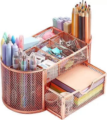 Rose Gold Desk Organizers Office Organizers And Accessories Cute Office Supplies • $31.99