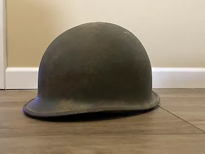 Vietnam War Era US M1 Helmet! Liner And Dent Present! • $25