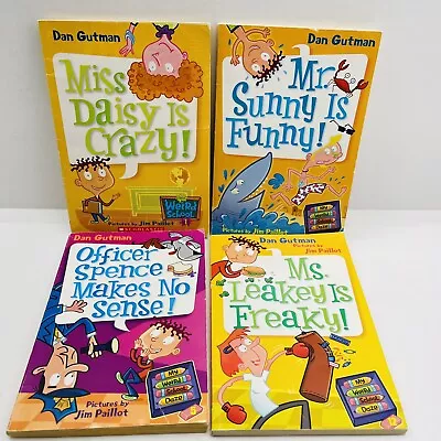 My Weird School Daze (paperback) Books - Dan Gutman / Jim Paillot Lot Of 4  • $7.99