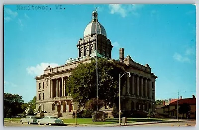 Manitowoc Wisconsin WI - The Court House - Vintage Postcard - Unposted • $4.44