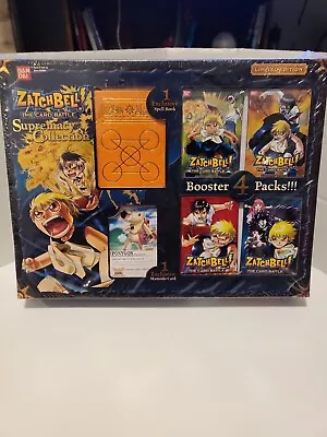 Zatch Bell The Card Battle Supremacy Collection Limited Edition Box Booster Pack • $74.99