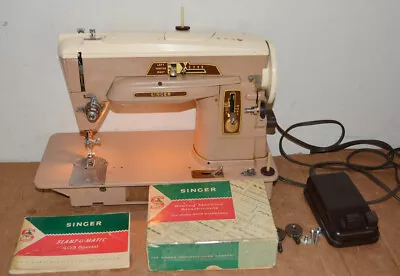 Singer 403A Sewing Machine  Working Vintage W/Cams & Accessories 403 • $160