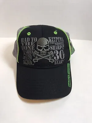  Cap Grave Digger SIGNED Pablo Huffaker Driver Chassis Monster Jam Hat • $34.50